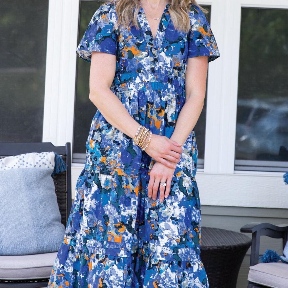 Blue Somerset Dress
